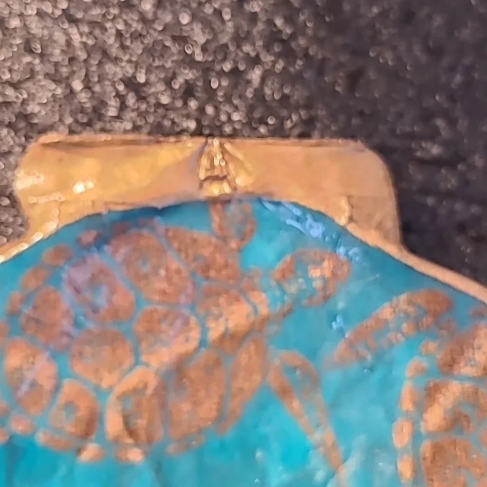Turtle TRINKET SHELL (Handcrafted)